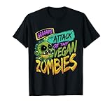 Attack Of The Vegan Zombies Vegetarisches Halloween T-S