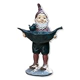 Loberon Gartenzwerg Alberich, Polyresin, H/B/T 42/26/22 cm, b