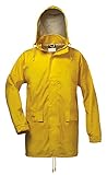 Norway PU Regen-Jacke mit Kapuze - gelb - Größe: XXL