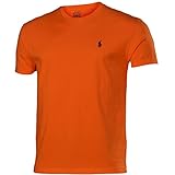 Polo Ralph Lauren - Herren T-Shirt mit Rundhalsausschnitt, Orange, L