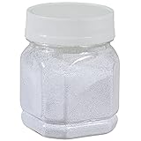 Glitterpuder 115 g zur Dekoration - Glitzerpuder - Glitzerpulver - Glitter-Powder Farbe Weiß