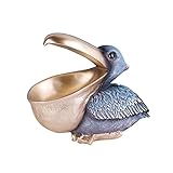 KLFD Aufbewahrung Vogelschalendekoration Schlüsselschalenhalter Tischaufbewahrungsorganisator Aufbewahrungsschalen Schmuckaufbewahrung Wohnzimmer Obstschale Schlüsselschale Harz Handwerk,Style b