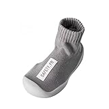 Stricken Baby Schuhe 6-12monate Junge Lauflernschuhe Mädchen Sockenschuhe Warme Krabbelschuhe Winter Warme Babyschuhe Indoor Rutschfest Kleinkind Schuhe Weicher Kinder S