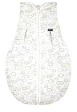 Alvi Kugelschlafsack Molton | Alvi Sommerschlafsack | Babyschlafsack ärmellos 100% Baumwolle | Unwattierter Alvi Außensack | Leichter Baumwoll-Schlafsack