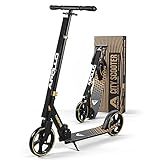 Apollo XXL Wheel Scooter - Phantom Pro City Scooter, Klappbarer City-Roller, höhenverstellbar, Tret-Roller für Erw