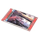 Ili9341 LCD-Anzeigemodul, ILI9341 5V/3,3V 2,8' TFT-SPI-LCD-Touchpanel-Anzeigemodul mit Seriellem Port, 240x320 [mit Touch (9 IO-Laufwerk)](without Touch)