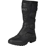FLM Motorradschuhe, Motorradstiefel lang Touren Stiefel 4.0 schwarz 39, Unisex, Enduro/Reiseenduro, Ganzjährig