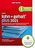 Lexware lohn+gehalt plus 2021 Download Jahresversion (365-Tage) | Plus | PC | PC Aktivierungscode per E