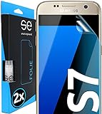 se® [2 x] 3D Schutzfolie für Samsung Galaxy S7 - Full Screen, selbstheilend, HD Displayschutz-Folie, Anti-Kratzen, Anti-Bläschen, hüllenfreundlich, kein Panzerg