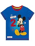 Disney Jungen T-Shirt Mickey Mouse Blau 92