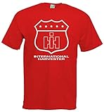 T-Shirt | IHC International Harvester | rot | Größe XL
