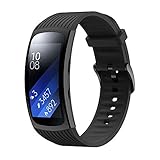 YASPARK Armband Gear Fit 2 Pro/Gear Fit 2, Ersatzarmband Quickfit Armbänder Silikon Uhrenarmband für Gear Fit 2 SM-R360/Gear Fit 2 Pro SM-R365