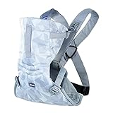 Chicco EasyFit Ergonomische Trage für Babys und Kleinkinder ab der Geburt bis 15 kg, Einfach zu Tragende Babytrage, Babytrage mit Kopf- und Nackenstü