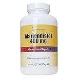 Mariendistel Extrakt 400mg - 80% Silymarin (320mg) - 240 Kap