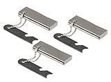 Semptec Urban Survival Technology Magnesium Feuerstab: Magnesium-Feuerstarter mit integr. Feuerstein & Metallschaber, 3er-Set (Feuerstein Anzünder)