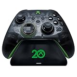 Razer Universeller Schnellladeständer für Xbox Series X|S: magnetisches, sicheres Laden, perfekt passend für Xbox Wireless Controller zum 20. Jahrestag, USB-betrieben (Controller separat erhältlich)