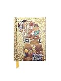 Premium Notizbuch DIN A6: Gustav Klimt, Die Erfüllung: Unser hochwertiges, liniertes Blankbook mit festem, künstlerisch geprägtem Einband und ... DIN A 6 mit Magnetverschluss, Band 1)