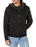 Amazon Essentials Sherpa Lined Full-Zip Hooded Fleece Sweatshirt novelty-hoodies, schwarz, US L (EU L)