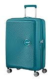 American Tourister Soundbox - Spinner M Erweiterbar Koffer, 67 cm, 81 L, Grün (Jade Green)