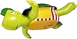 TOMY Wasserspiel für Kinder, 'Plantschi die singende Schildkröte', hochwertiges Babyspielzeug mit Musik, vereint Badespielzeug und Musikspielzeug, ab 12 Monate! Badewannenspielzeug für Wassersp