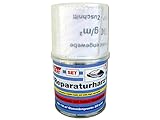 STC 250 g Reparaturharz Set inkl. Glasfasermatte Laminierharz Set Polyesterharz Set zur GFK Reparatur Rep