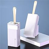 PIANAI 22.5w Fast Ladung 50000mAh GROßE Kapazität Mobiltelefon Power Bank/Der tragbare Externe Akku ist mit 99% der elektronischen Geräte auf dem Markt kompatibel,Weiß,50000