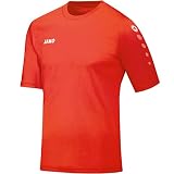 JAKO Kinder Fußballtrikots Trikot Team KA, flame, 140, 4233