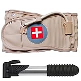 ENticerowts 1 Satz zurück Dekompression Gürtel Rücksetzen Wirbelsäule Aufblasbarer lendenwirbel Riemen Gürtel Nützlich Khak