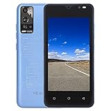 Sorandy Handy ohne Vertrag 3G, X70 Mini (2021) Android Smartphone ohne Vertrag Günstig, 4,66' HD-Bildschirm, 512MB RAM + 4GB ROM, 128GB Erweiterbar, Dual-SIM, WiFi [Energieklasse A+++](Blau)