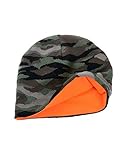 Wendbare Jagdmütze - Signal-Farbe Orange und Camouflage - Jagdausrüstung Geschenk für Jäger Jagd - Herren Damen Mann Männer Frau-en - Pirsch Hunt-ing Army Winter Ski Warm (One Size)