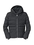 Schöffel Insulated Jacket Boston M, sportliche Winterjacke mit Kapuze, wasserdichte und windabweisende Outdoor Jacke Herren, Gr. 52, Schwarz (black)