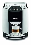 Krups EA9010 Kaffee-Vollautomat One-Touch-Funktion (1,7 L, 15 bar, Touchscreen-Display, Milchbehälter) silb