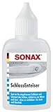 SONAX SchlossEnteiser (50 ml) sekundenschnelles enteisen & pflegen von Autoschlössern, Türschlössern, Fahrradschlössern, Vorhängeschlössern & weiteren Schlössern | Art-Nr. 03310000