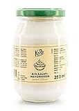 KoRo – Bio vegane Mayonnaise 250 ml – 100 % pflanzlich ohne Ei – auf Rapsölbasis – Authentischer Geschmack