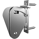 BBNBY Riegel Riegel Scheunentore Schloss Schiebeschloss Kit Riegelschloss für Schiebetore Hardware Home,Weiß
