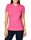 Tommy Hilfiger Damen Short Sleeve Slim Polo Baby-und Kleinkind-Tank-Top, PINK, XL