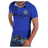 Dasongff Herren Poloshirt Oberteile Polohemd Regular Fit Tee Freizeithemd Kurzarmshirt Shirt Basic Lässiges Kurzarm Casual Atmungsaktiv Hemd Polo S