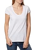 Drykorn Damen T-Shirt Avivi 89377 888 D-Jersey, Weiß (Weiß 60), 38 (Herstellergröße: M)