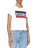 Levi's Damen The Perfect Tee T-Shirt, Sportswear Logo White ,M