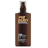 Piz Buin Moisturising Sonnenspray mit LSF 30, wasserfester Sonnenschutz, schnell einziehend, 200