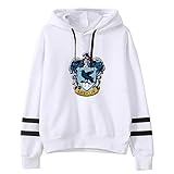 YANNI Unisex Slytherin House Hoodie,H-arry Potter Cosplay Kostüm Pullover Hoody,Multi-Farbe Pullover Hooded Top Cardigan-O M