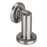 1 x SOTECH Magnet Türfeststeller MAGNETO Edelstahl Ø 50 mm Höhe 90 mm Türpuffer Inkl. Befestigungsmaterial für Wand- u. Bodenmontag