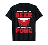 Beer Pong Design für Biertrinkfreunde T-S