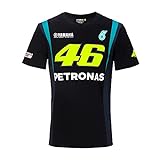 Valentino Rossi Men's Petronas VR46 T-Shirt, Schwarz, XXL