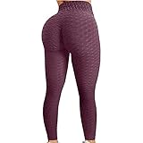 QTJY Push-up-Übungs-Leggings, Damen-Leggings mit hoher Taille, Nahtlose Yoga-Hose mit hoher Taille für das Laufen im Fitnessstudio JM