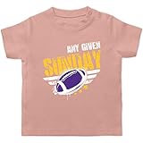 Sport Baby - Any Given Sunday Football Minnesota - 3/6 Monate - Babyrosa - BZ02_Baby_Shirt - BZ02 - Baby T-S