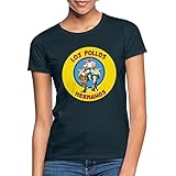 Spreadshirt Breaking Bad Los Pollos Hermanos Frauen T-Shirt, S, Navy