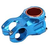 Fahrradlenker, 31,8 / 35mm Mountainbike Vorbau Aluminiumlegierung Fahrradschaft Riser Passend für 31,8 / 35mm Lenker(Blau)