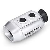 GAESHOW Handheld Golf Entfernungsmesser Entfernungsmesser Jagd Teleskop Entfernungsmesser Tester Silb