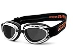 HELLY® - No.1 Bikereyes® | Motorradbrille, Bikerbrille | winddicht, gepolstert, beschlagfrei, HLT® Sicherheitsglas nach DIN EN 166 | TOP Tragegefühl bei langen Ausfahrten | Motorradbrille: 1331